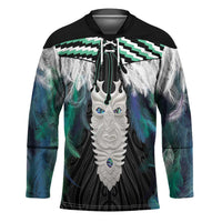 Aotearoa Korowai Motif Hockey Jersey Maori Tane Poutama - Polynesian Pride