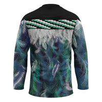 Aotearoa Korowai Motif Hockey Jersey Maori Tane Poutama LT14 - Polynesian Pride