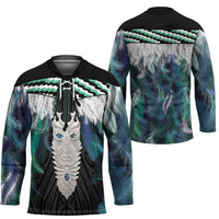 Aotearoa Korowai Motif Hockey Jersey Maori Tane Poutama LT14 - Polynesian Pride