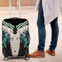 Aotearoa Korowai Motif Luggage Cover Maori Tane Poutama