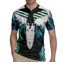 Aotearoa Korowai Motif Rugby Jersey Maori Tane Poutama