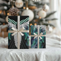 Aotearoa Korowai Motif Wrapping Paper Maori Tane Poutama - Polynesian Pride