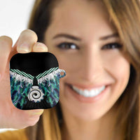 Aotearoa Korowai Motif AirPods Case Maori Koru Poutama LT14 - Polynesian Pride