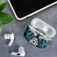 Aotearoa Korowai Motif AirPods Case Maori Koru Poutama LT14 - Polynesian Pride