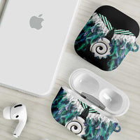 Aotearoa Korowai Motif AirPods Case Maori Koru Poutama LT14 - Polynesian Pride