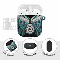 Aotearoa Korowai Motif AirPods Case Maori Koru Poutama LT14 - Polynesian Pride