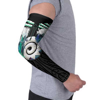 Aotearoa Korowai Motif Arm Sleeves Maori Koru Poutama LT14 - Polynesian Pride