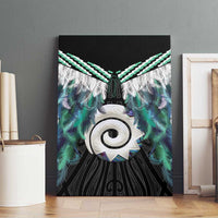 Aotearoa Korowai Motif Canvas Wall Art Maori Koru Poutama LT14 - Polynesian Pride