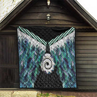 Aotearoa Korowai Motif Quilt Maori Koru Poutama