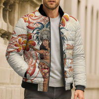 Heiva i Tahiti Bomber Puffer Jacket Ori Tahitian Dance Tiare Maori LT14 - Polynesian Pride