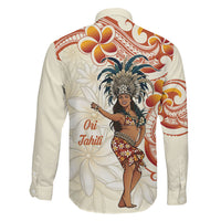 Heiva i Tahiti Family Matching Summer Maxi Dress and Hawaiian Shirt Ori Tahitian Dance Tiare Maori