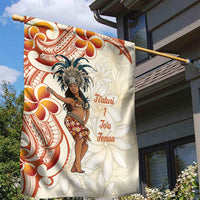 Heiva i Tahiti Garden Flag Ori Tahitian Dance Tiare Maori LT14 - Polynesian Pride
