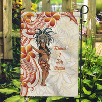 Heiva i Tahiti Garden Flag Ori Tahitian Dance Tiare Maori LT14 Garden Flag Beige - Polynesian Pride