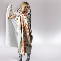 Heiva i Tahiti Hooded Blanket Ori Tahitian Dance Tiare Maori LT14 - Polynesian Pride