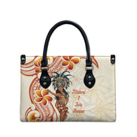 Heiva i Tahiti Leather Bag Ori Tahitian Dance Tiare Maori LT14 - Polynesian Pride
