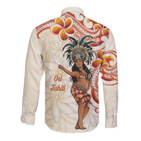 Heiva i Tahiti Long Sleeve Button Shirt Ori Tahitian Dance Tiare Maori LT14 - Polynesian Pride