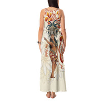 Heiva i Tahiti Tank Maxi Dress Ori Tahitian Dance Tiare Maori LT14 - Polynesian Pride