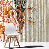 Heiva i Tahiti Window Curtain Ori Tahitian Dance Tiare Maori LT14 - Polynesian Pride