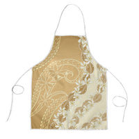 Heiva i Tahiti Apron Tahitian Tiare Maori Cowrie Lei Brown LT14 Brown - Polynesian Pride