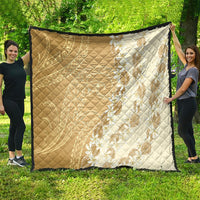 Heiva i Tahiti Quilt Tahitian Tiare Maori Cowrie Lei Brown LT14 - Polynesian Pride