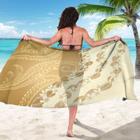 Heiva i Tahiti Sarong Tahitian Tiare Maori Cowrie Lei Brown LT14 - Polynesian Pride