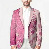 Heiva i Tahiti Blazer Tahitian Tiare Maori Cowrie Lei Pink LT14 - Polynesian Pride