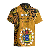 15 August Rakahanga Island Gospel Day Hawaiian Shirt Cook Islands Tribal Pattern LT14 - Polynesian Pride