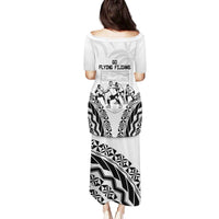 Fiji Tapa Rugby Family Matching Puletasi and Hawaiian Shirt Cibi Dance With Fijian Pattern