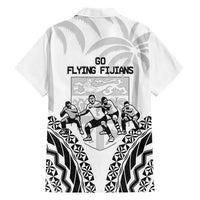 Fiji Tapa Rugby Hawaiian Shirt Cibi Dance With Fijian Pattern