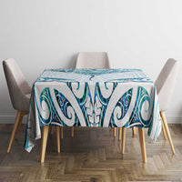 New Zealand Manta Ray Tattoo Tablecloth Aotearoa Maori Haehae Paua Shell LT14 - Polynesian Pride