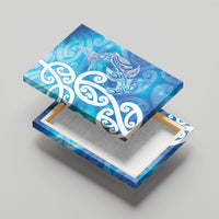 Hammerhead Shark Tattoo New Zealand Canvas Wall Art Maori Galaxy Mangopare Pattern LT14 - Polynesian Pride
