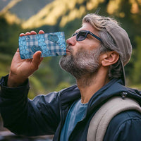 Cyan Palaka Hawaii Cowboy 4 in 1 Can Cooler Tumbler Puakenikeni Lei Paniolo Papale Seamless Vibes - Polynesian Pride