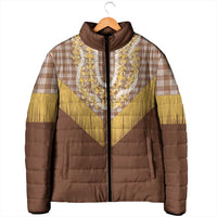 Aloha Hawaii Cowboy Custome Padded Jacket Puakenikeni Lei Palaka Tassel Style LT14 - Polynesian Pride