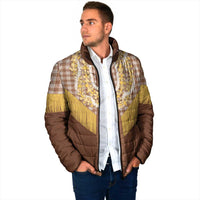 Aloha Hawaii Cowboy Custome Padded Jacket Puakenikeni Lei Palaka Tassel Style LT14 - Polynesian Pride