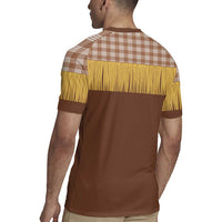 Aloha Hawaii Cowboy Custome Rugby Jersey Puakenikeni Lei Palaka Tassel Style LT14 - Polynesian Pride