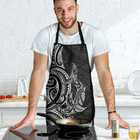 New Zealand Hammerhead Shark Apron Maori Haehae Mangopare Black - Polynesian Pride