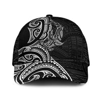 New Zealand Hammerhead Shark Classic Cap Maori Haehae Mangopare Black LT14 Universal Fit Black - Polynesian Pride