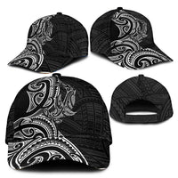 New Zealand Hammerhead Shark Classic Cap Maori Haehae Mangopare Black LT14 - Polynesian Pride