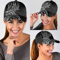 New Zealand Hammerhead Shark Classic Cap Maori Haehae Mangopare Black LT14 - Polynesian Pride