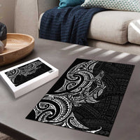 New Zealand Hammerhead Shark Puzzle Maori Haehae Mangopare Black LT14 - Polynesian Pride