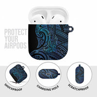 New Zealand Hammerhead Shark AirPods Case Maori Haehae Mangopare Galaxy LT14 - Polynesian Pride