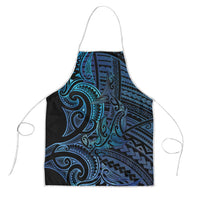 New Zealand Hammerhead Shark Apron Maori Haehae Mangopare Galaxy LT14 Blue - Polynesian Pride