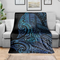 New Zealand Hammerhead Shark Blanket Maori Haehae Mangopare Galaxy LT14 - Polynesian Pride