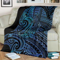 New Zealand Hammerhead Shark Blanket Maori Haehae Mangopare Galaxy LT14 - Polynesian Pride