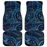 New Zealand Hammerhead Shark Car Mats Maori Haehae Mangopare Galaxy LT14 - Polynesian Pride