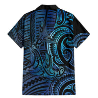 New Zealand Hammerhead Shark Family Matching Mermaid Dress and Hawaiian Shirt Maori Haehae Mangopare Galaxy - Polynesian Pride