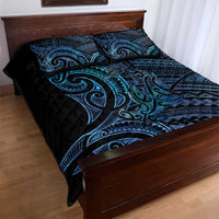 New Zealand Hammerhead Shark Quilt Bed Set Maori Haehae Mangopare Galaxy - Polynesian Pride