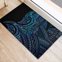 New Zealand Hammerhead Shark Rubber Doormat Maori Haehae Mangopare Galaxy LT14 - Polynesian Pride