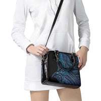 New Zealand Hammerhead Shark Shoulder Handbag Maori Haehae Mangopare Galaxy LT14 - Polynesian Pride
