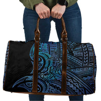 New Zealand Hammerhead Shark Travel Bag Maori Haehae Mangopare Galaxy - Polynesian Pride